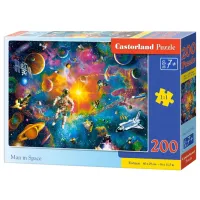 Puzzle 2D Castorland Man in Space 7+/ Numărul de piese: 200