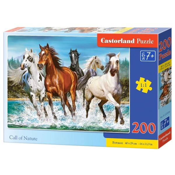 Puzzle 2D Castorland Call of Nature 7+/ Numărul de piese: 200 photo 1