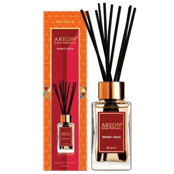 Освежитель воздуха для дома Areon Home Perfume Mosaic Sweet Gold/ 85 мл photo 1 Освежитель воздуха для дома Areon Home Perfume Mosaic Sweet Gold/ 85 мл photo 1