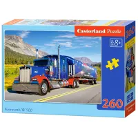 Puzzle 2D Castorland Kenworth W 900 8+/ Numărul de piese: 260