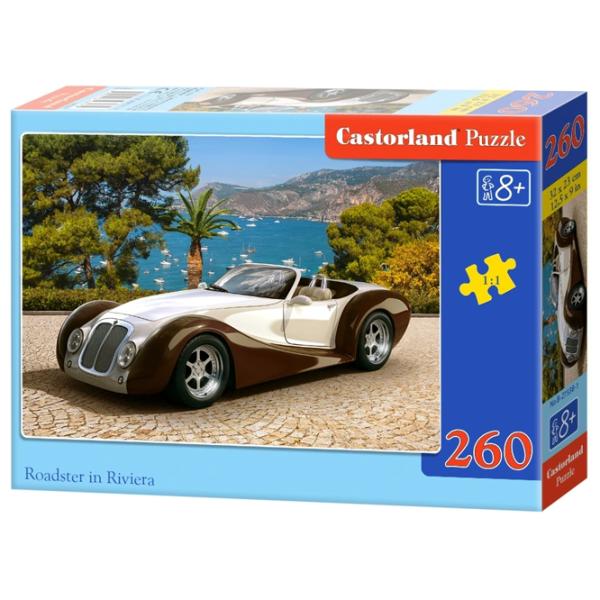 Puzzle 2D Castorland Roadster in Riviera 8+/ Numărul de piese: 260 photo 1