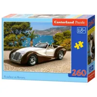 Puzzle 2D Castorland Roadster in Riviera 8+/ Numărul de piese: 260