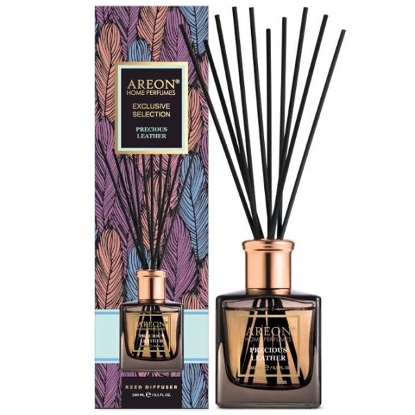 Освежитель воздуха для дома Areon Home Perfume Exclusive Selection Precious Leather/ 150 мл photo 1