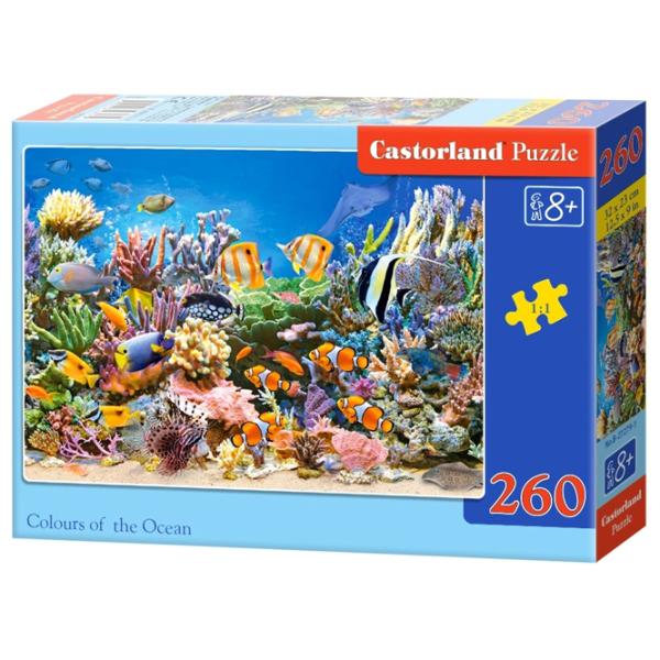 Puzzle 2D Castorland Colours of the Ocean 8+/ Numărul de piese: 260 photo 1