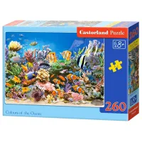 Puzzle 2D Castorland Colours of the Ocean 8+/ Numărul de piese: 260