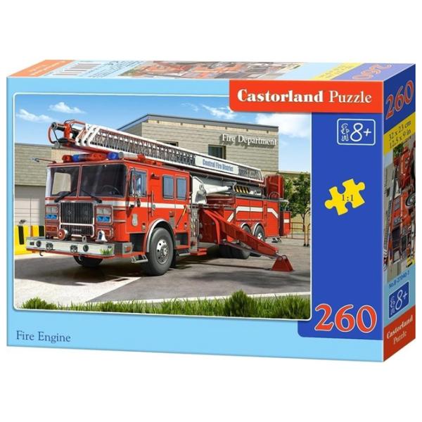 Puzzle 2D Castorland Fire Engine 8+/ Numărul de piese: 260 photo 1