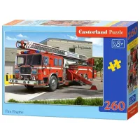 Puzzle 2D Castorland Fire Engine 8+/ Numărul de piese: 260