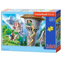 Puzzle 2D Castorland Rapunzel 8+/ Numărul de piese: 260