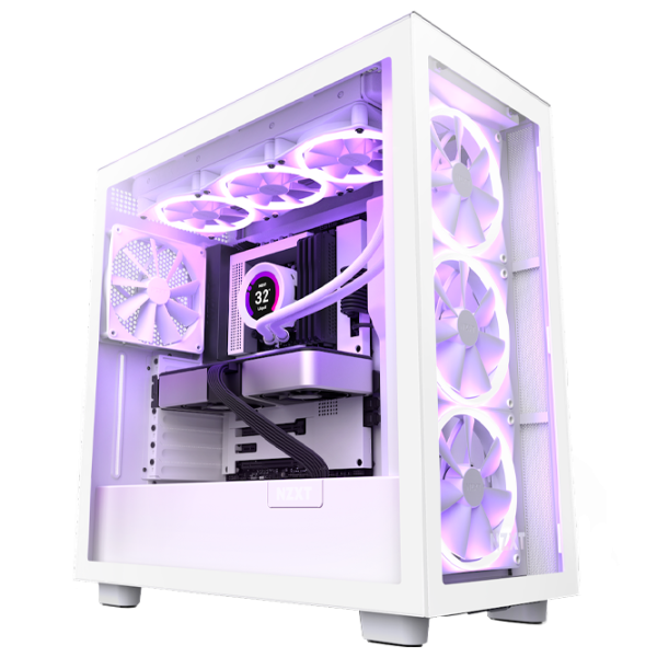 Корпус NZXT H7 Elite Mid Tower / Белый photo 1