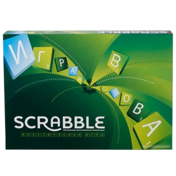 Настольная игра Mattel Scrabble Original 10+/ Развитие photo 1 Настольная игра Mattel Scrabble Original 10+/ Развитие photo 1