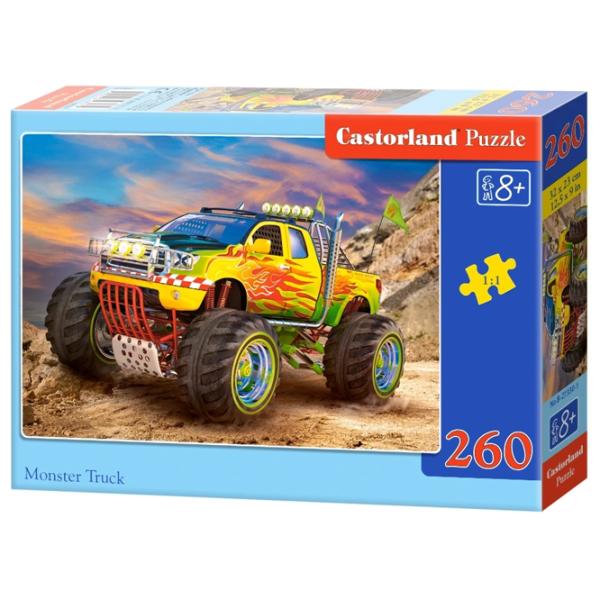 Puzzle 2D Castorland Monster Truck 8+/ Numărul de piese: 260 photo 1