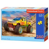 Puzzle 2D Castorland Monster Truck 8+/ Numărul de piese: 260