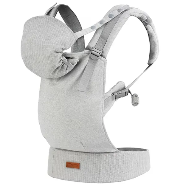 Marsupiu pentru copii MoMi Collet (NOSI00003) 20 kg/ Gray photo 1