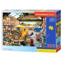 Пазл 2D Castorland Sam's Garage 8+/ Количество деталей: 300