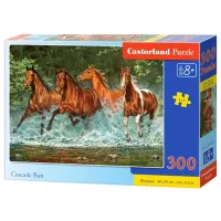 Puzzle 2D Castorland Cascade Run 8+/ Numărul de piese: 300