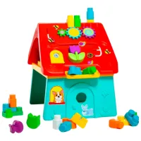 Развивающий набор Molto Activity House 20460 1+/ Красный