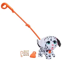Jucărie de împins și tras FurReal Friends Poopalots Plush Dalmatian F6122 4+/ White