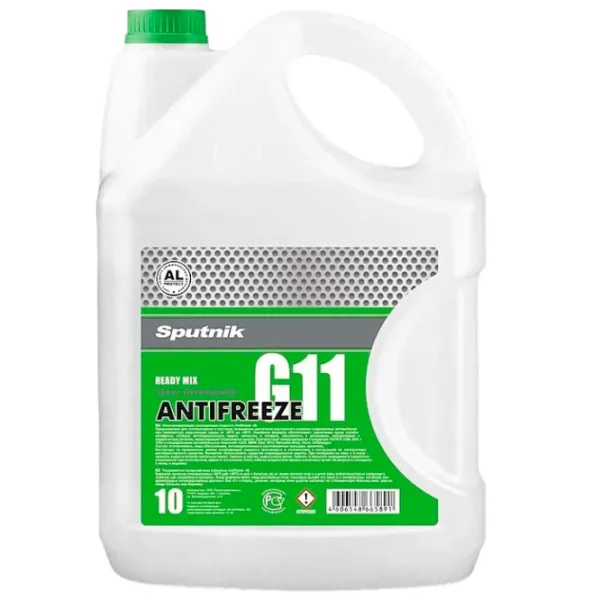 Antigel Sputnik G11 AT-168866 10 l Green photo 1 Antigel Sputnik G11 AT-168866 10 l Green photo 1