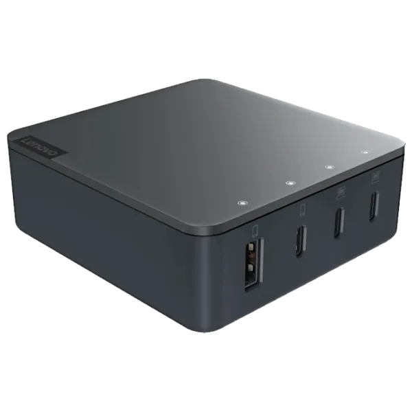 Adapter Lenovo Go Multi-Port Charger USB Type-A/ Black photo 1