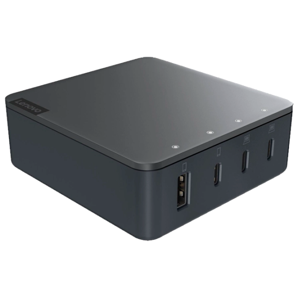 Adapter Lenovo Go Multi-Port Charger USB Type-A/ Black photo 1