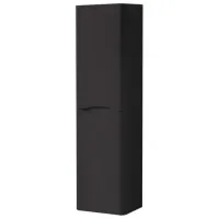 Шкаф пенал Martat Zen Настенная/ ЛДСП/ Antracite