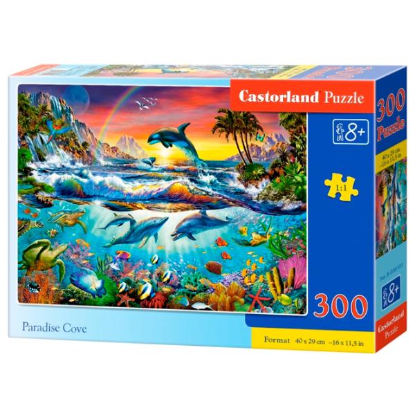 Puzzle 2D Castorland Paradise Cove 8+/ Numărul de piese: 300 photo 1
