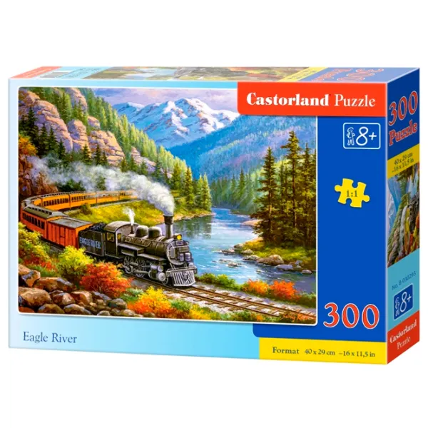 Пазл 2D Castorland Eagle River 8+/ Количество деталей: 300 photo 1