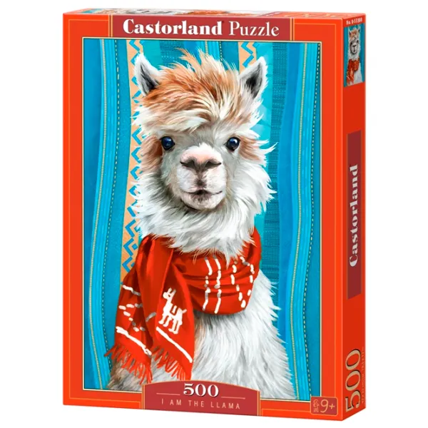 Пазл 2D Castorland I am The Llama 9+/ Количество деталей: 500 photo 1