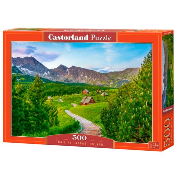 Puzzle 2D Castorland Trail in Tatras (Poland) 9+/ Numărul de piese: 500 photo 1
