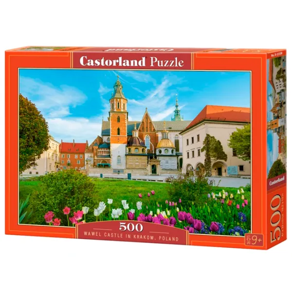 Puzzle 2D Castorland Wawel Castle in Krakow (Poland) 9+/ Numărul de piese: 500 photo 1