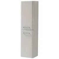 Шкаф пенал Martat Perla Настенная/ ЛДСП/ Белый