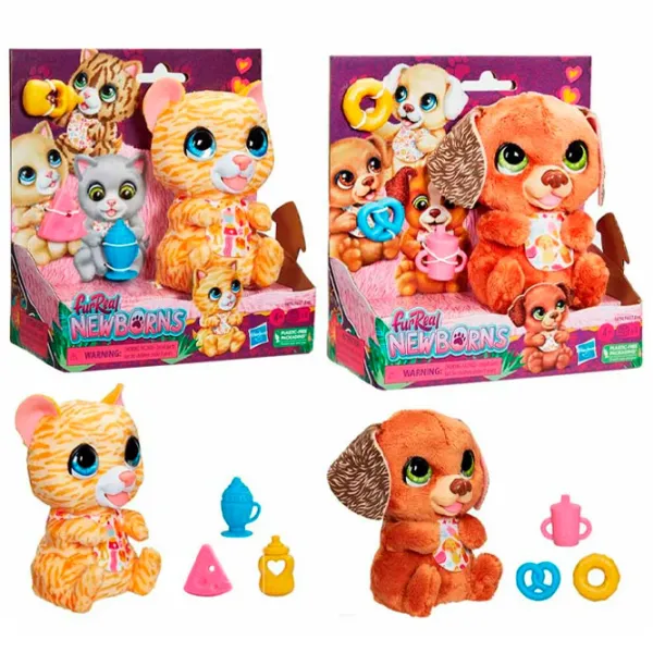 Мягкая игрушка Hasbro FurReal Friends Newborns F6377 4+/ Разноцветный photo 1