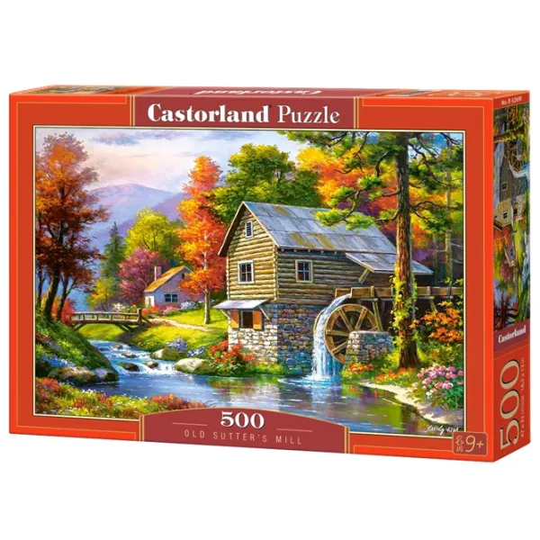 Пазл 2D Castorland Old Sutter’s Mill 9+/ Количество деталей: 500 photo 1