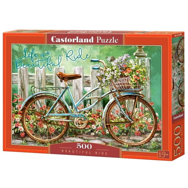 Puzzle 2D Castorland Beautiful Ride 9+/ Numărul de piese: 500 photo 1