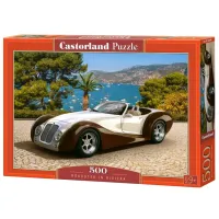 Puzzle 2D Castorland Roadster in Riviera 9+/ Numărul de piese: 500