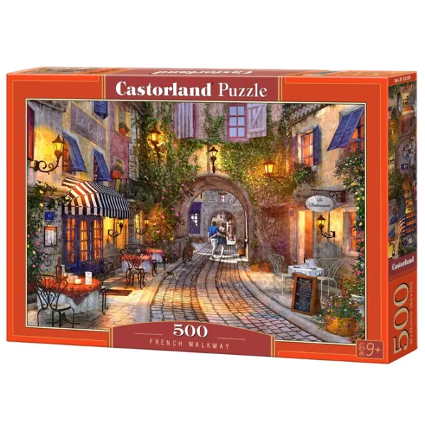 Puzzle 2D Castorland French Walkway 9+/ Numărul de piese: 500 photo 1