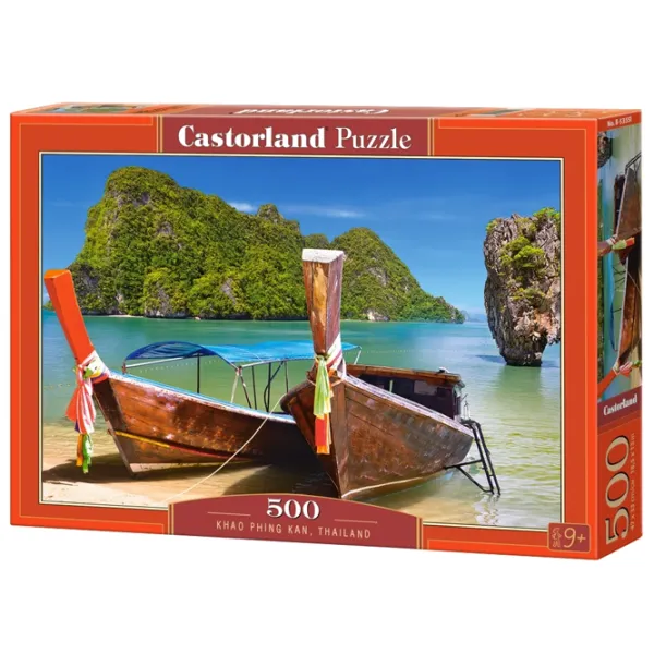 Puzzle 2D Castorland Khao Phing Kan (Thailand) 9+/ Numărul de piese: 500 photo 1