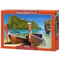 Puzzle 2D Castorland Khao Phing Kan (Thailand) 9+/ Numărul de piese: 500