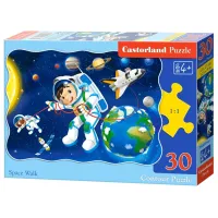 Puzzle 2D Castorland Space Walk 4+/ Numărul de piese: 30