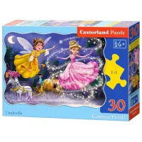 Puzzle 2D Castorland Cinderella 4+/ Numărul de piese: 30