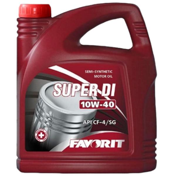Моторное масло Favorit 10W-40 Super DI 10W-40 5 л полусинтетическое photo 1 Моторное масло Favorit 10W-40 Super DI 10W-40 5 л полусинтетическое photo 1