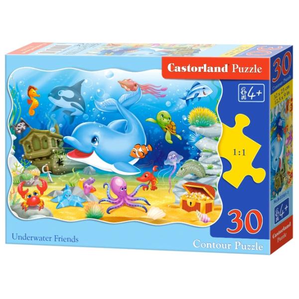Puzzle 2D Castorland Underwater Friends 4+/ Numărul de piese: 30 photo 1