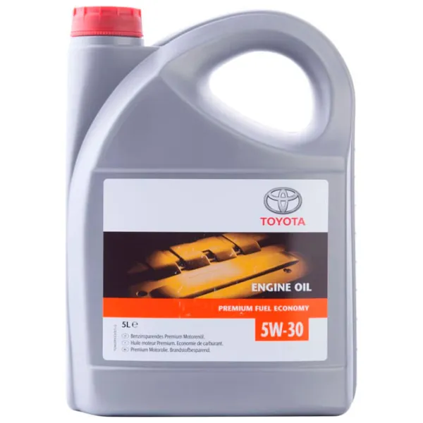 Моторное масло Toyota 5W-30 Premium Fuel Economy SAE 5W-30 5 л синтетическое photo 1