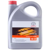 Моторное масло Toyota 5W-30 Premium Fuel Economy SAE 5W-30 5 л синтетическое