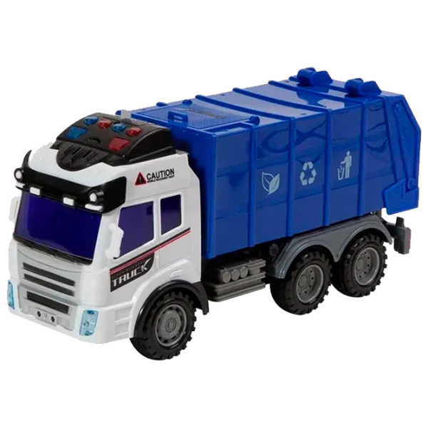 Mașină Noriel Camion Pentru Gunoi Int4440 27 MHz/ White Blue photo 1 Mașină Noriel Camion Pentru Gunoi Int4440 27 MHz/ White Blue photo 1