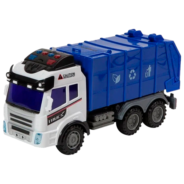 Mașină Noriel Camion Pentru Gunoi Int4440 27 MHz/ White Blue photo 1 Mașină Noriel Camion Pentru Gunoi Int4440 27 MHz/ White Blue photo 1