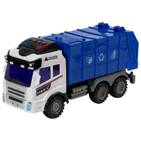 Машинка Noriel Мусоровоз Int4440 27 ГГц/ Белый Синий