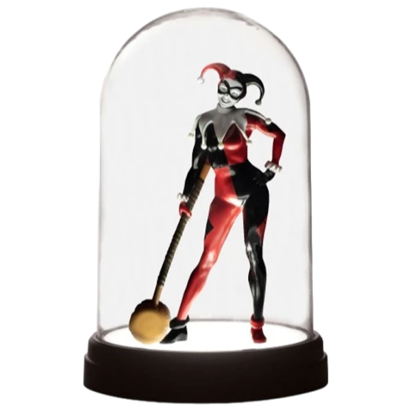 Lampă de masă fan Paladone Harley Quinn Bell Jar Black photo 1 Lampă de masă fan Paladone Harley Quinn Bell Jar Black photo 1