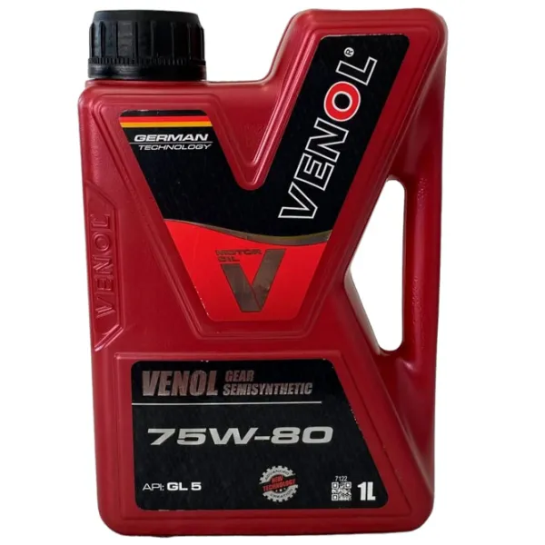 Трансмиссионное масло Venol 75W-80 GL-5 1 л/ полусинтетическое/ 75W-80 photo 1 Трансмиссионное масло Venol 75W-80 GL-5 1 л/ полусинтетическое/ 75W-80 photo 1
