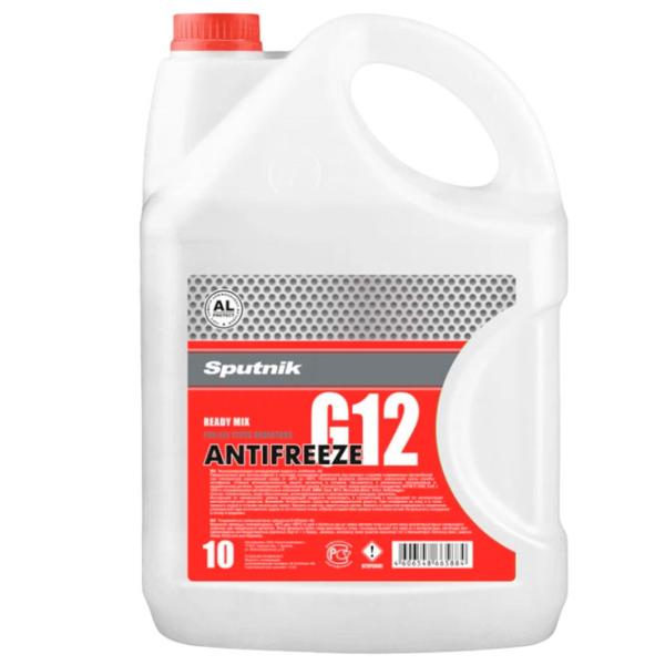 Antigel Sputnik Antifreeze G12 875648408 10 l Red photo 1 Antigel Sputnik Antifreeze G12 875648408 10 l Red photo 1